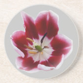 Deep Red Tullip Getränkeuntersetzer (Vorne)