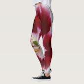 Deep Red Tullip Leggings (Links)