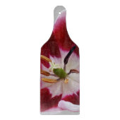 Deep Red Tullip Schneidebrett (Vorderseite)