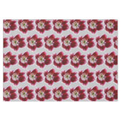 Deep Red Tullip Tischdecke (Vorderseite (Horizontal))
