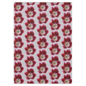 Deep Red Tullip Tischdecke (Vorderseite)