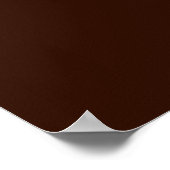 Deep Rich Brown Dekoration individuell anpassbar (Ecke)