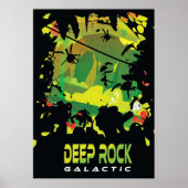 Deep Rock Galactic Fanart Artwork Poster (Vorne)