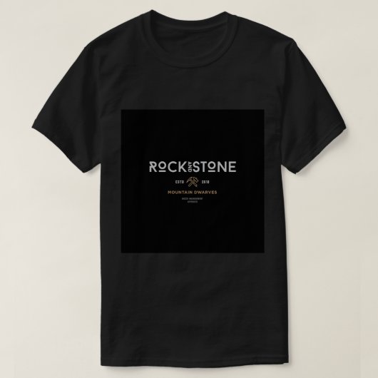 Deep Rock Galactic Rock and Stone White Untersetze T-Shirt (Design vorne)