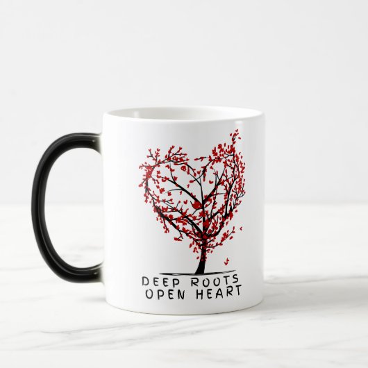 Deep Roots Open Heart Verwandlungstasse (Links)
