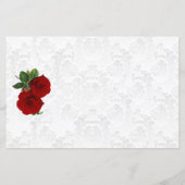 Deep Rote Rose Floral - Programm (Rückseite)