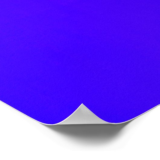 DEEP ROYAL BLAUE SOLID FARBEN 211 BACKGRUNDS WALLP POSTER (Ecke)