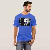 Deep Royal Blue Modern Pop Piazza della Riforma T-Shirt (Vorne ganz)