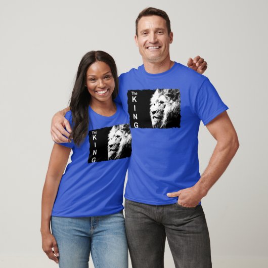 Deep Royal Blue Modern Pop Piazza della Riforma T-Shirt (Unisex)