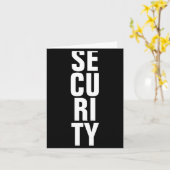 Deep Royal Blue Template Womens Security Karte (Gelbe Blume)