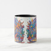 Deep Sea Breakdance: Urban Streetwear Fish Hip Hop Tasse (Zentrum)