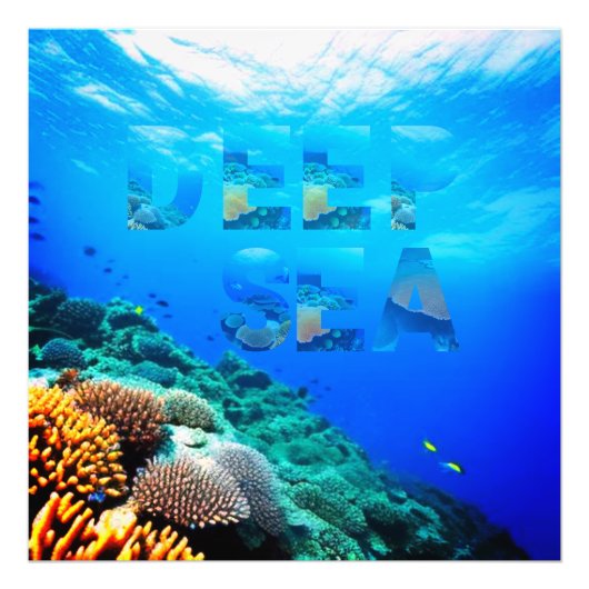 DEEP SEA FOTODRUCK (Vorne)