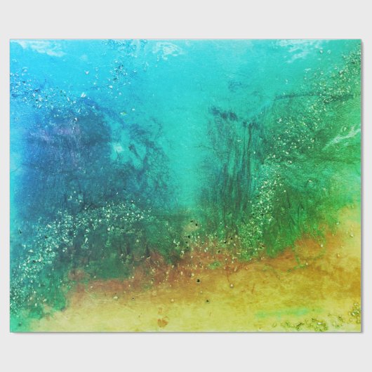 Deep Sea Geschenkpapier (Flach)
