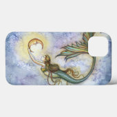 Deep Sea Moon Mermaid Fantasy Art Case-Mate iPhone Hülle (Rückseite (Horizontal))