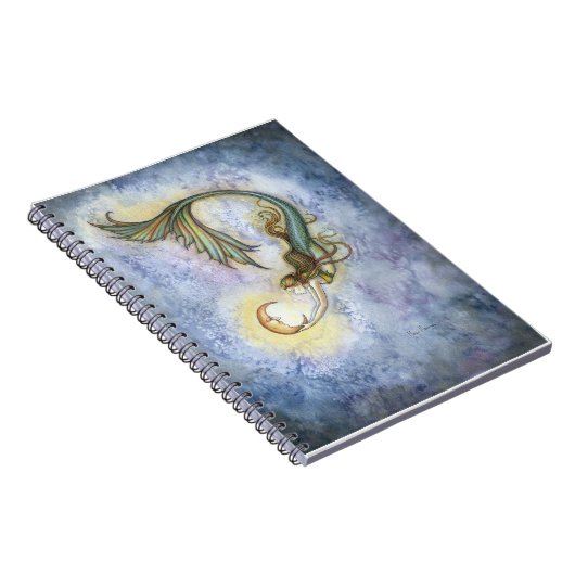 Deep Sea Moon Mermaid-Notebook Notizblock (Rechte Seite)