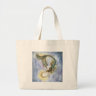 Deep Sea Moon-Tasche Jumbo Stoffbeutel