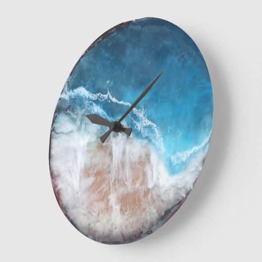 "Deep Sea" ocean clock Große Wanduhr (Winkel)