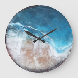 "Deep Sea" ocean clock Große Wanduhr
