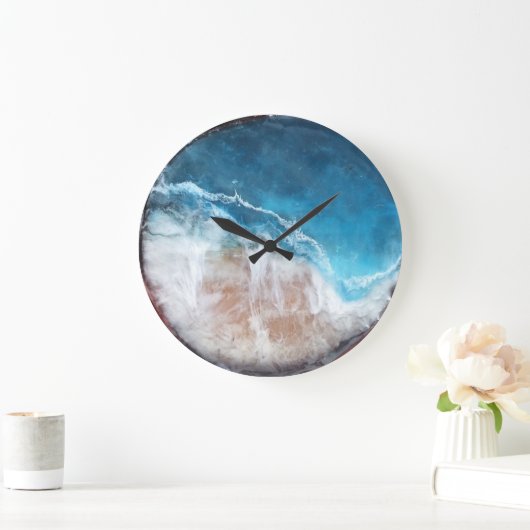 "Deep Sea" ocean clock Große Wanduhr (Zuhause)