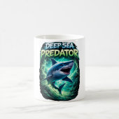 Deep sea predator shark coffee mug kaffeetasse (Mittel)