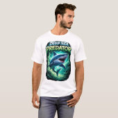Deep sea predator shark T-Shirt (Vorne ganz)