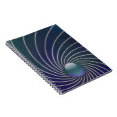 Deep Sea Spirals Notebook Notizblock (Rechte Seite)