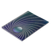 Deep Sea Spirals Notebook Notizblock (Linke Seite)