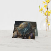 Deep Sea Urchin Karte (Gelbe Blume)