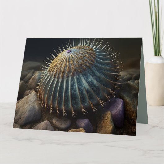 Deep Sea Urchin Karte (Vorderseite)