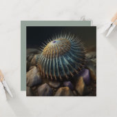 Deep Sea Urchin Karte (Vorderseite/Rückseite Beispiel)