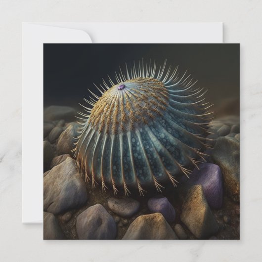 Deep Sea Urchin Karte (Vorderseite)