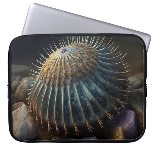 Deep Sea Urchin Laptopschutzhülle (Vorderseite)