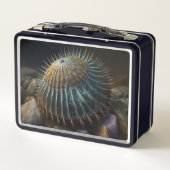 Deep Sea Urchin Metall Brotdose (Rückseite)