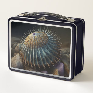 Deep Sea Urchin Metall Brotdose