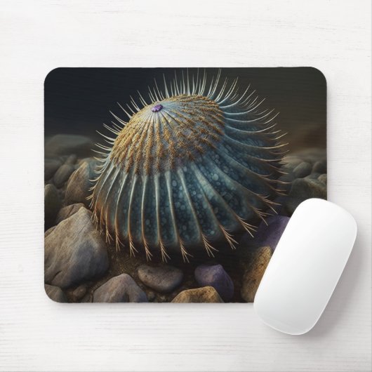 Deep Sea Urchin Mousepad (Mit Mouse)