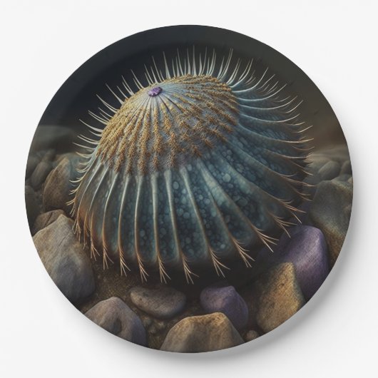 Deep Sea Urchin Pappteller (Vorderseite)