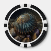 Deep Sea Urchin Pokerchips (Vorderseite)