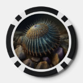 Deep Sea Urchin Pokerchips (Rückseite)