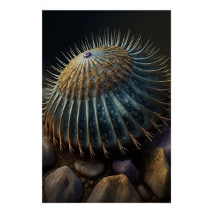 Deep Sea Urchin Poster