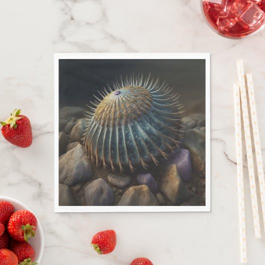 Deep Sea Urchin Serviette (Beispiel)