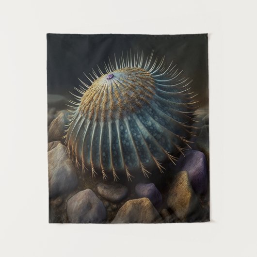 Deep Sea Urchin Wandteppich (Vorderseite)