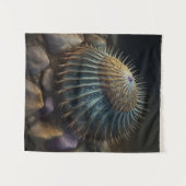 Deep Sea Urchin Wandteppich (Vorderseite (Horizontal))