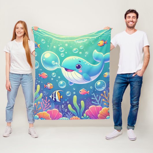 Deep-Sea Wonders Fleecedecke (Beispiel)