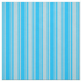 Deep Sky Blau und hellblaue Streifen Stoff (Muster)