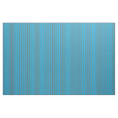 Deep Sky Blue & Dim Grau farbige Streifen Stoff (Yard (91,4 cm))