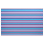 Deep Sky Blue, Plum, Red und Dark Blue Streifen Stoff (Yard (91,4 cm))