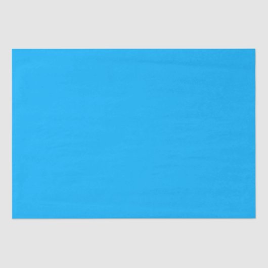 Deep Sky Blue Seidenpapier (Vorderseite)