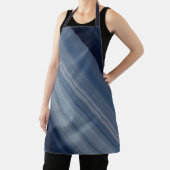 Deep Sky Blue Stripe Schürze (InSitu)
