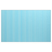 Deep Sky Blue und Beige farbige Linien Stoff (Yard (91,4 cm))