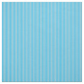 Deep Sky Blue und Light Graue Linien Stoff (Muster)